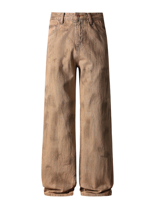TAN RELAXED DENIM