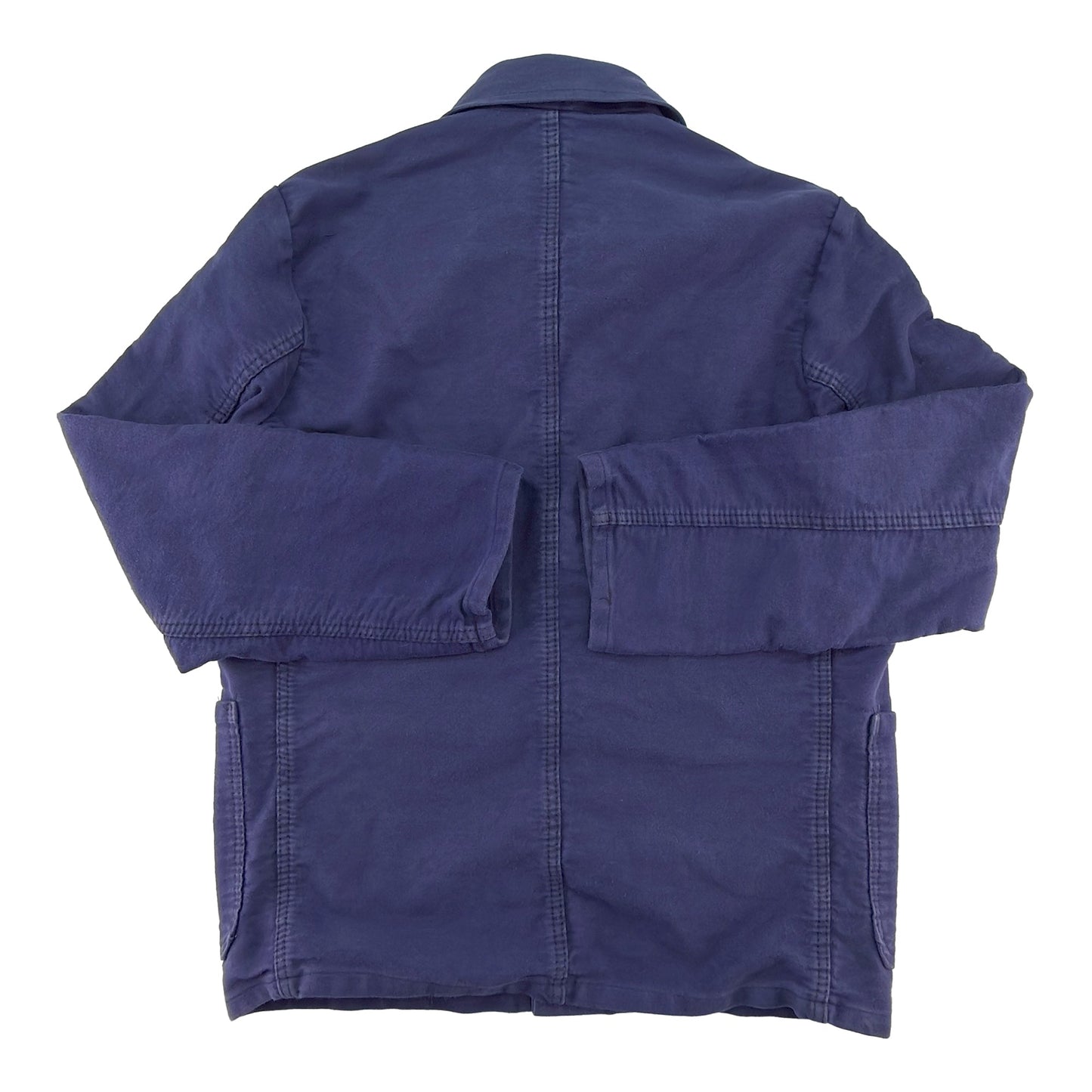 Vintage Blue Rensing Moleskin German Work Jacket - Men's Small / Women's medium