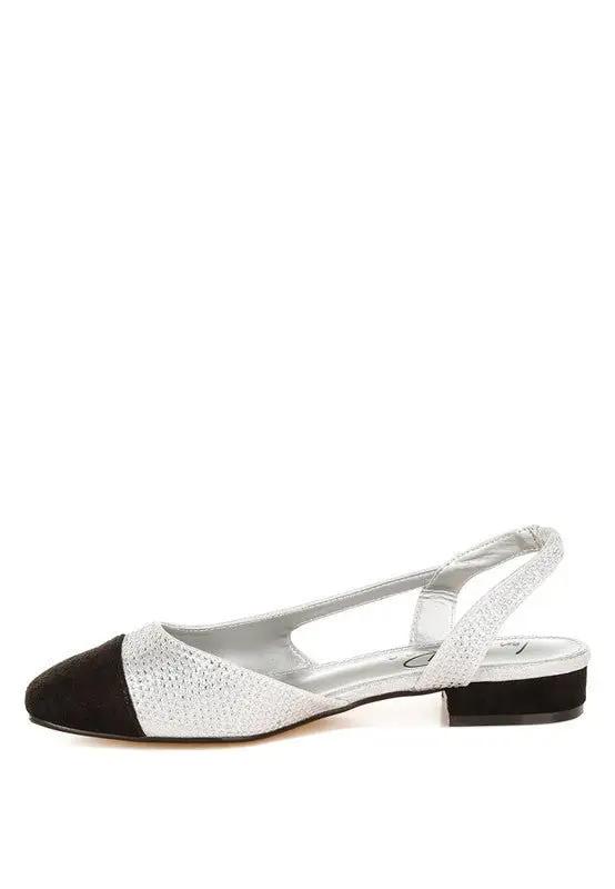 Rag Company Rerita Rhinestone-Studded Glitter Sandals for Special Occasions