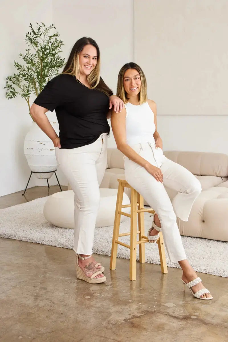 High Waist Jeans - Tummy Control - Slimming Fit