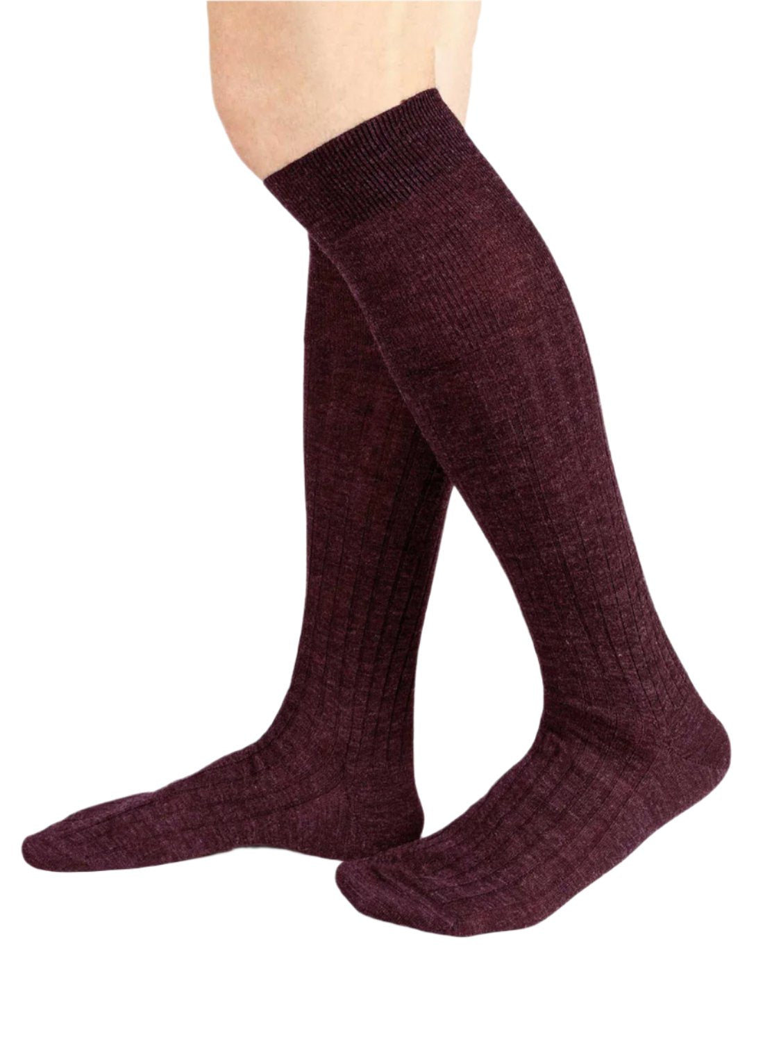 Ciocca Ribbed Wool Socks