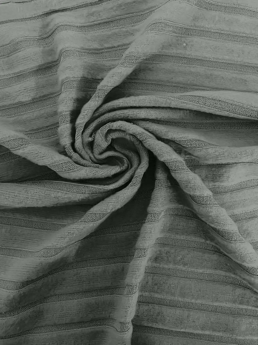 Trendsi Ribbed Surplice Women's T-Shirt Everyday Fashion Long Sleeve Comfortable