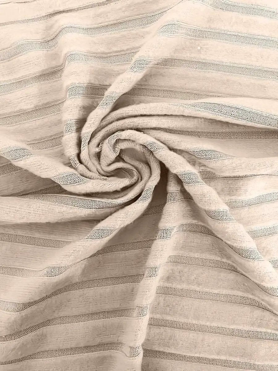 Trendsi Ribbed Surplice Women's T-Shirt Everyday Fashion Long Sleeve Comfortable