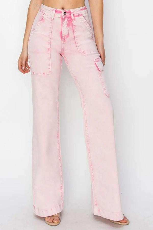 Cargo Jeans - High Rise - Everyday Denim
