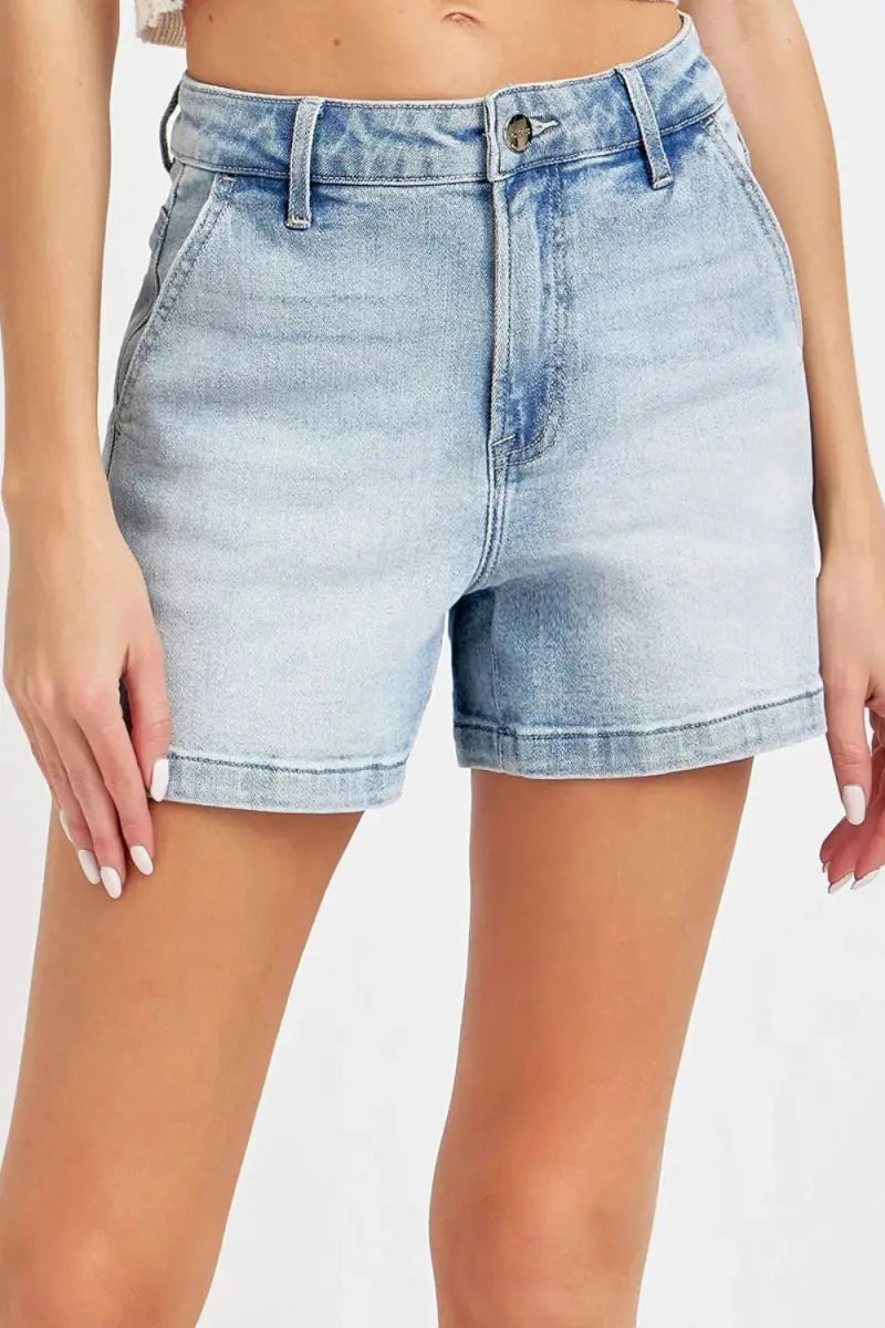 Denim Shorts - High Rise - Casual Summer Style