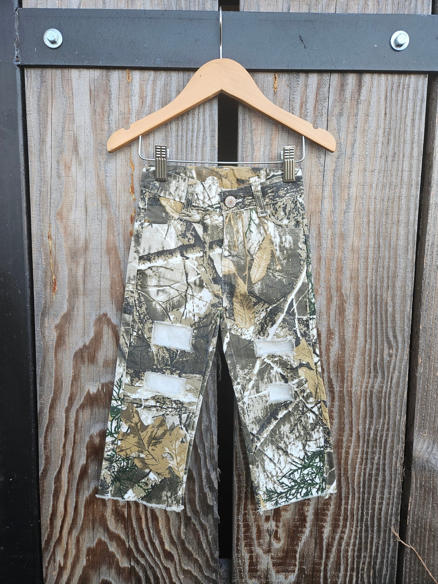 Boys Mossy Oak Inspired Denim Pant