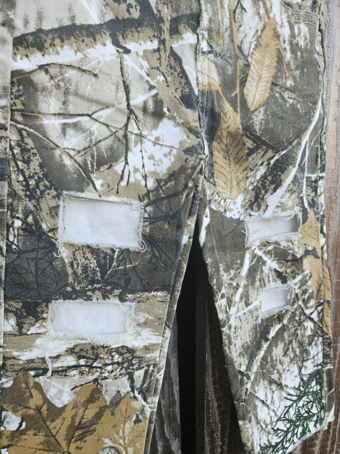 Boys Mossy Oak Inspired Denim Pant