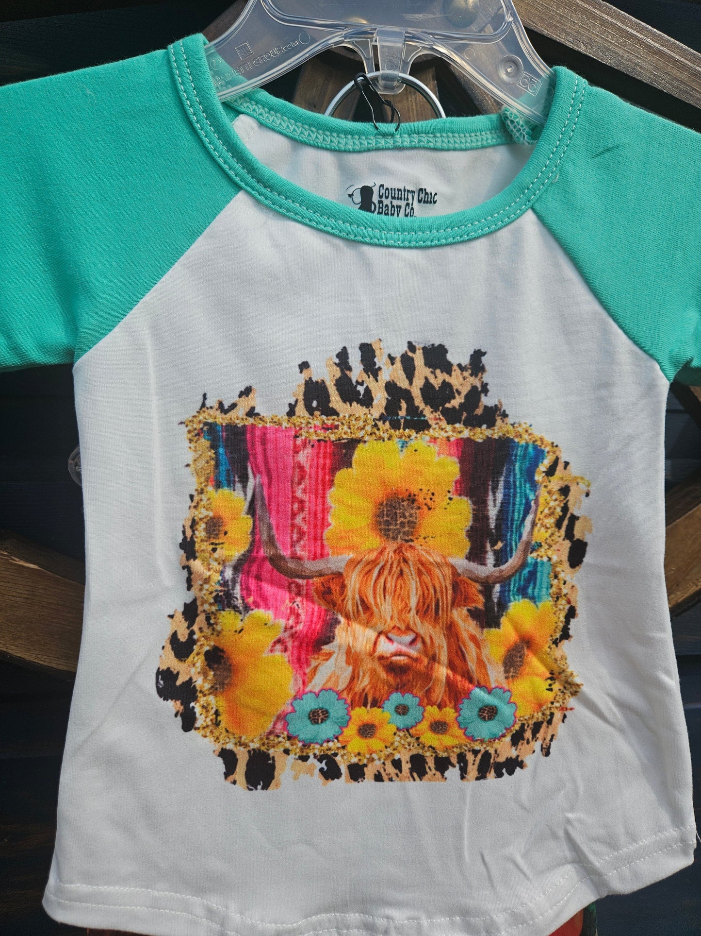 Highland Sunflower Bell Bottom Set