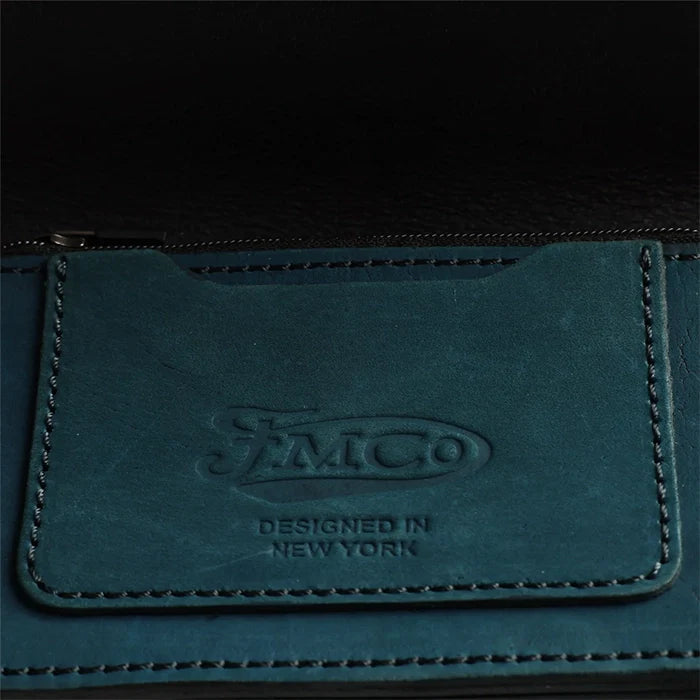 SMALL TRUCKER - Vegetable Tanned Leather Wallet