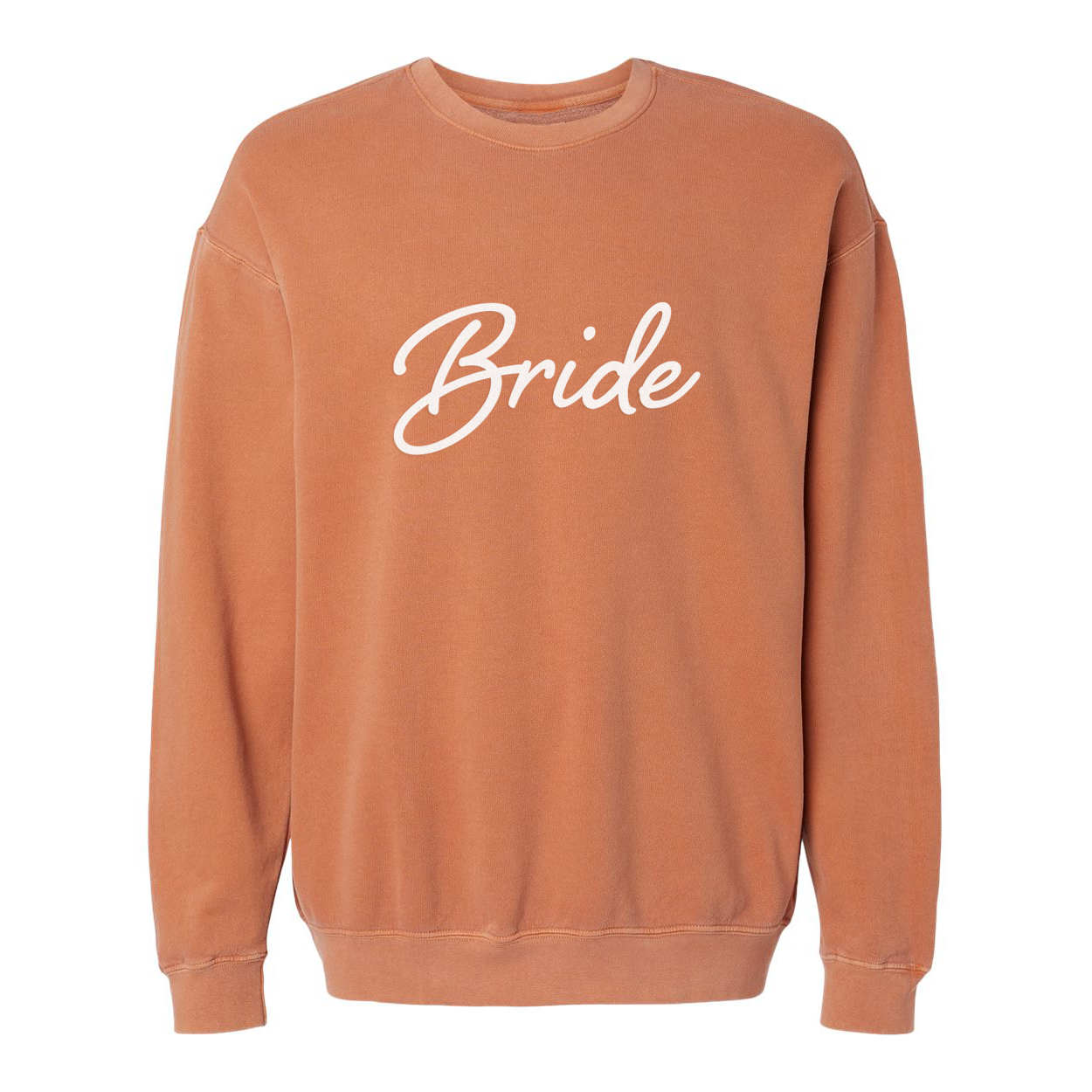 Bride Cursive Washed Sweatshirt