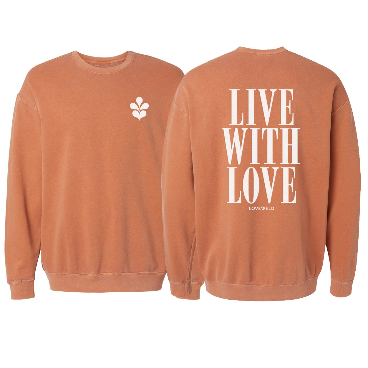 Live with Love LW Washed Sweatshirt