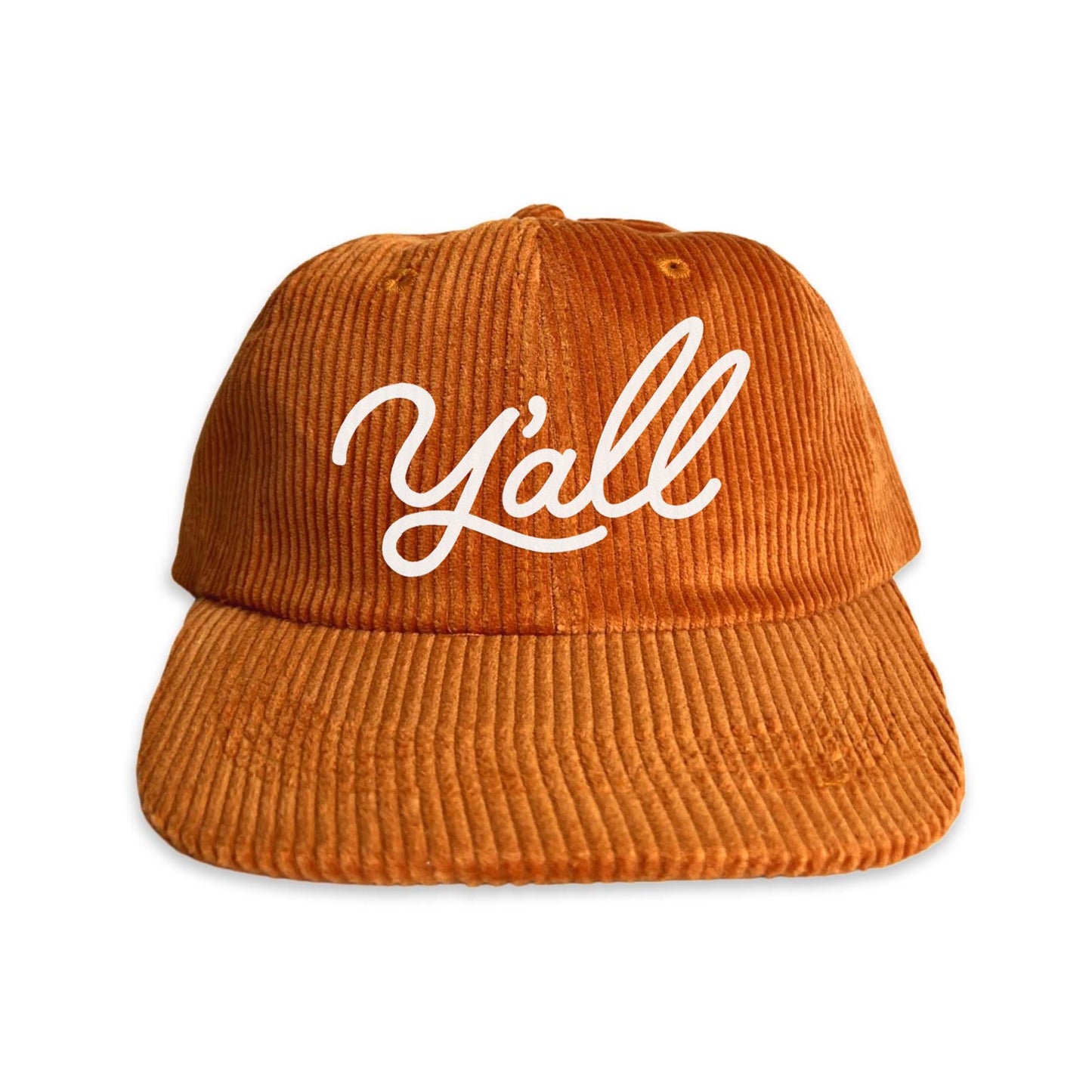 Y'all Cursive Corduroy Cap