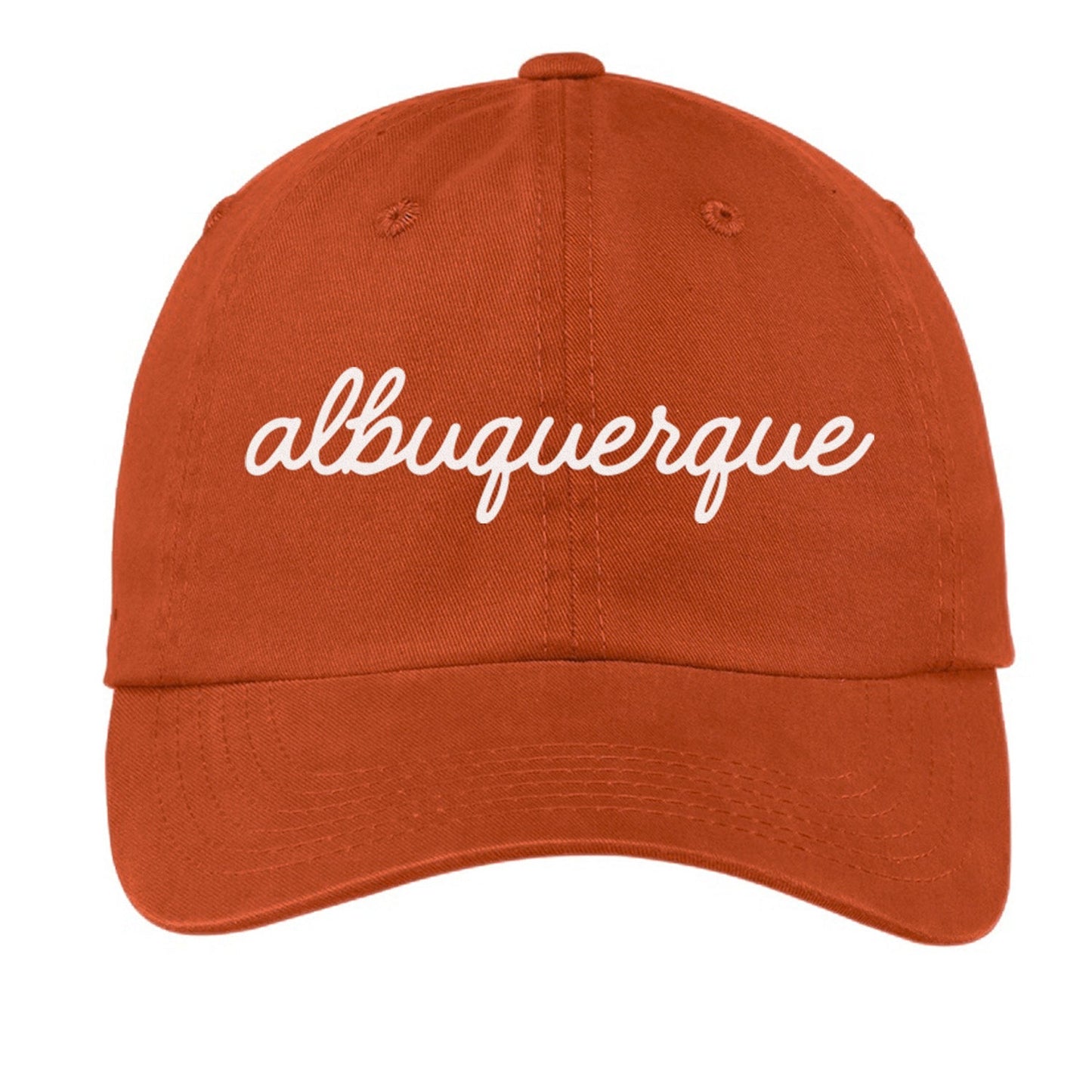 Albuquerque Cursive Baseball Cap