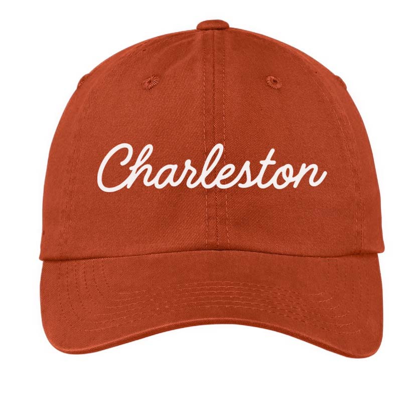 Charleston Cursive Baseball Cap