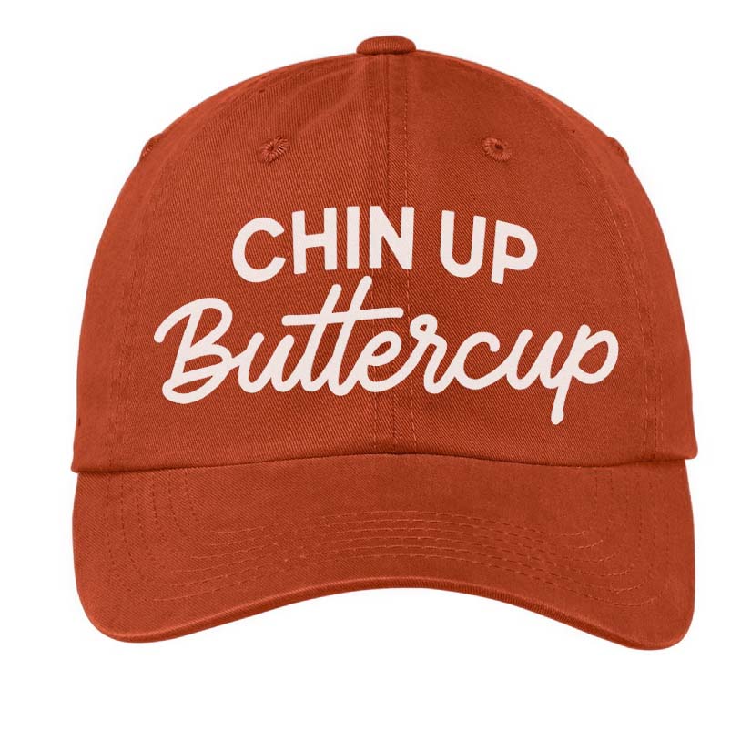 Chin Up Buttercup Baseball Cap