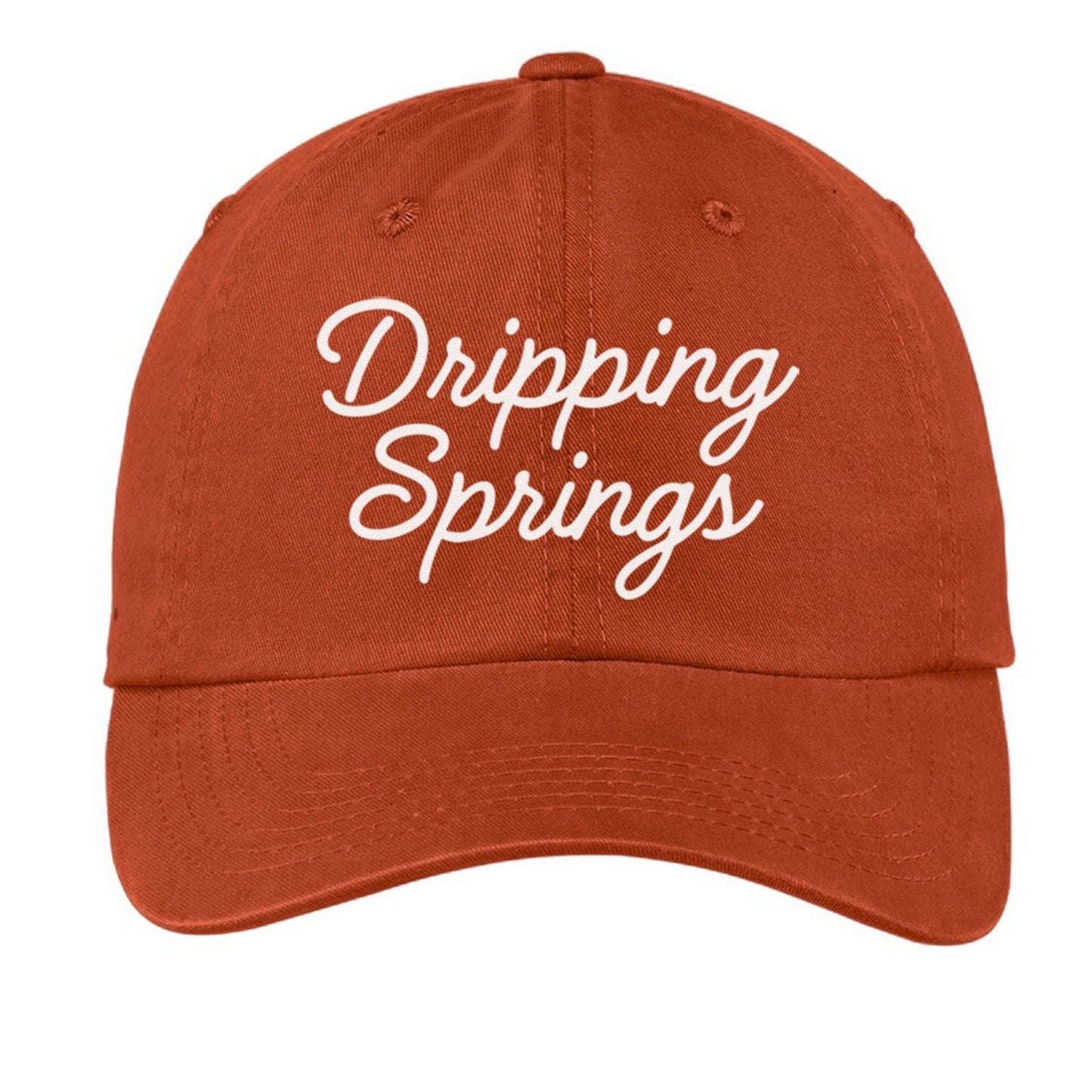 Dripping Springs Cursive Baseball Cap
