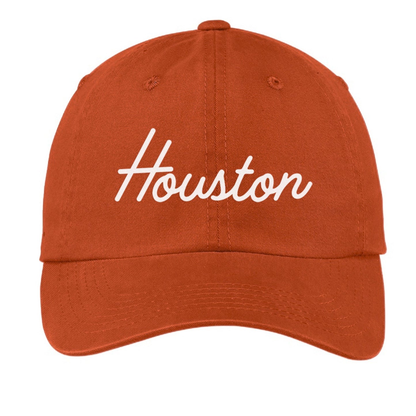 Houston Cursive Baseball Cap V2