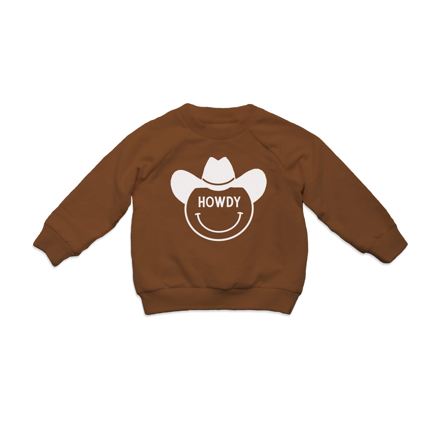Howdy Bold Cowboy Kids Sweatshirt