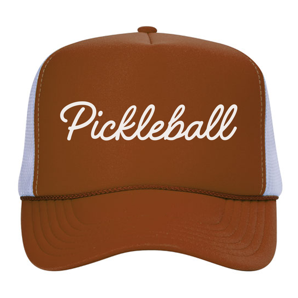 Pickleball Cursive Foam Snapback