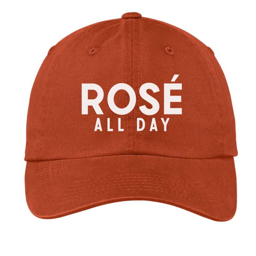 Rosé All Day Baseball Cap