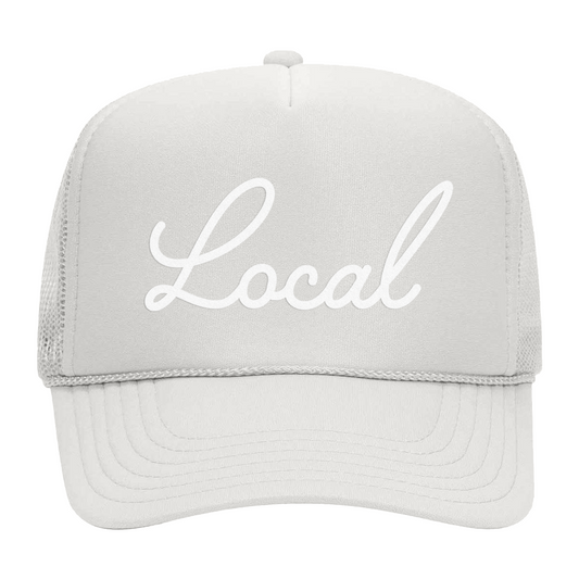 Local Cursive Foam Snapback