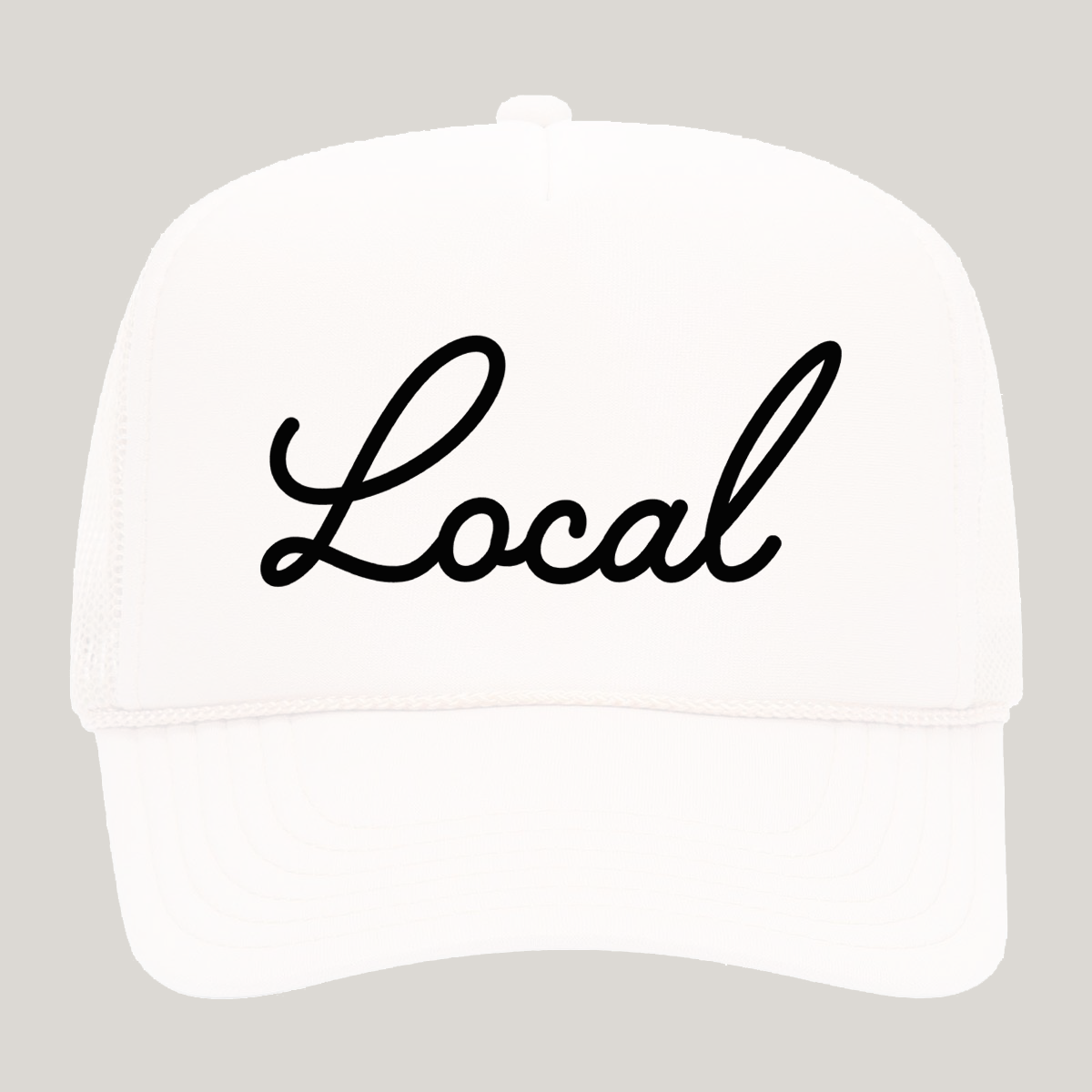 Local Cursive Foam Snapback
