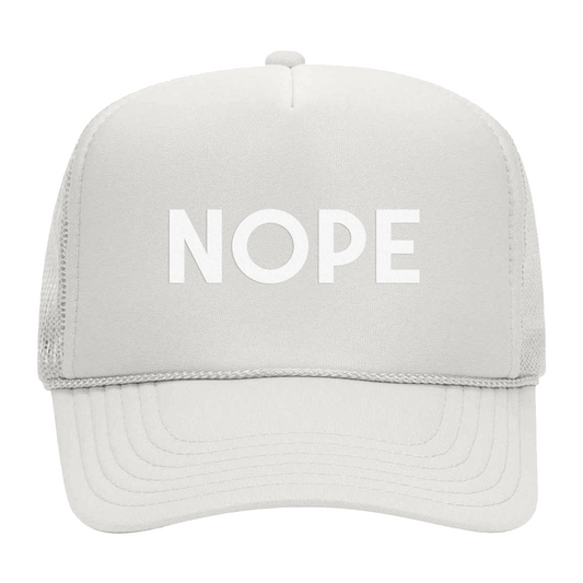 Nope Foam Snapback