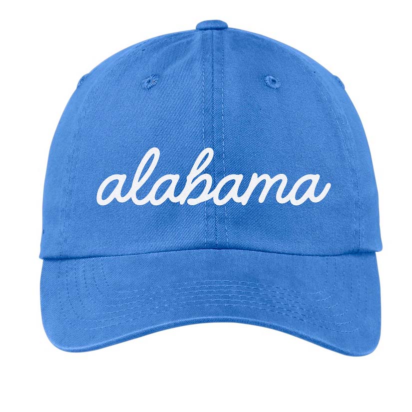Alabama Cursive Baseball Cap