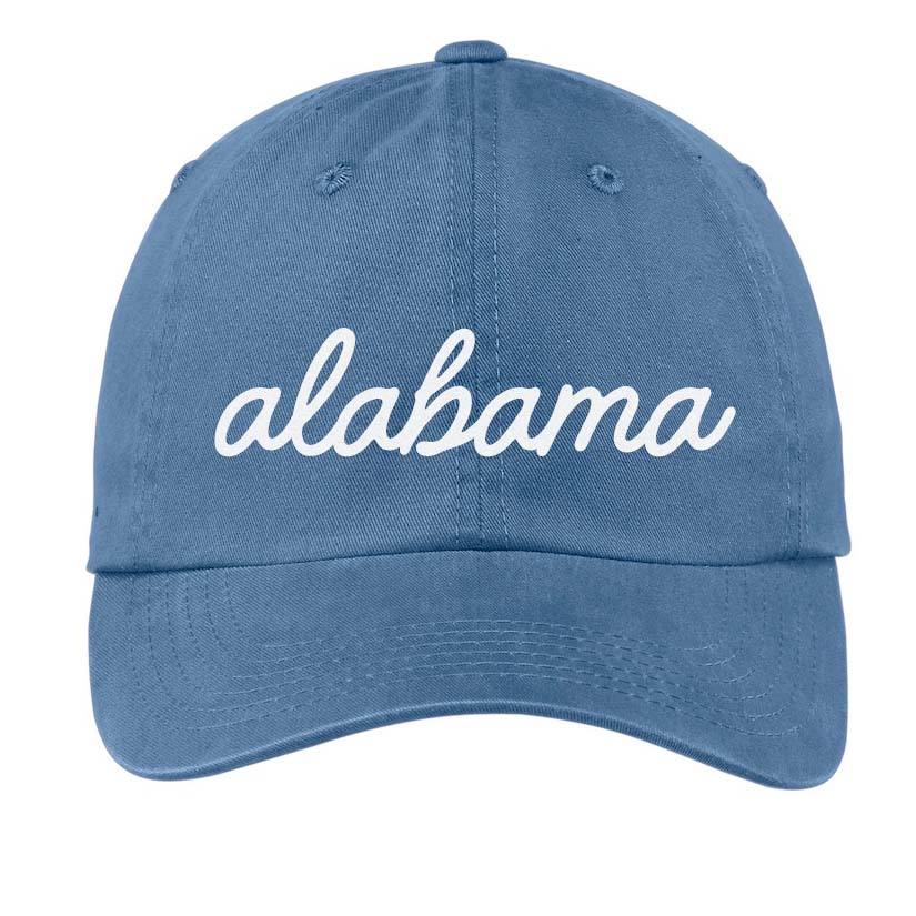 Alabama Cursive Baseball Cap