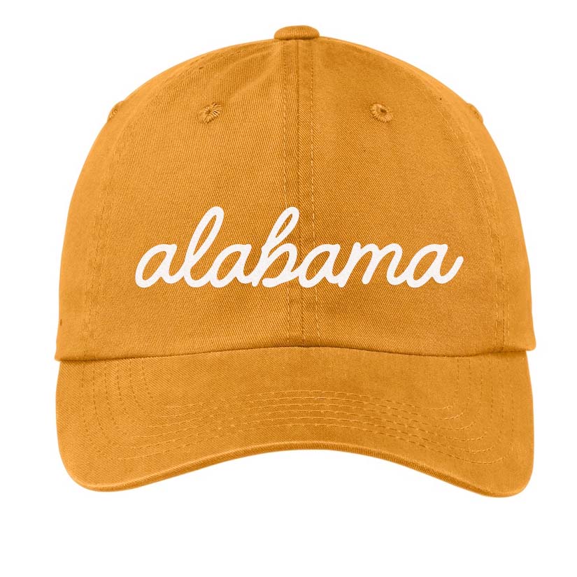 Alabama Cursive Baseball Cap