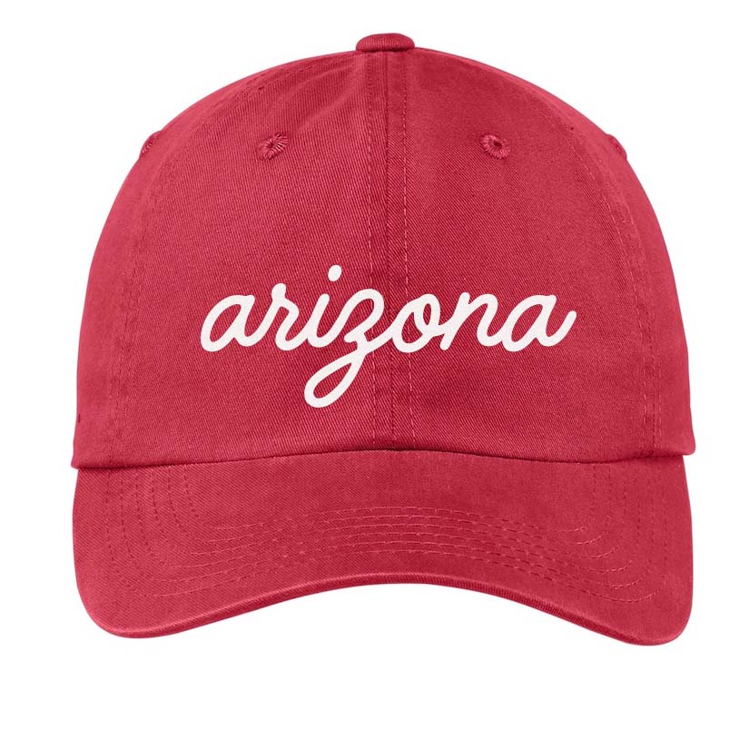 Arizona Cursive Baseball Cap