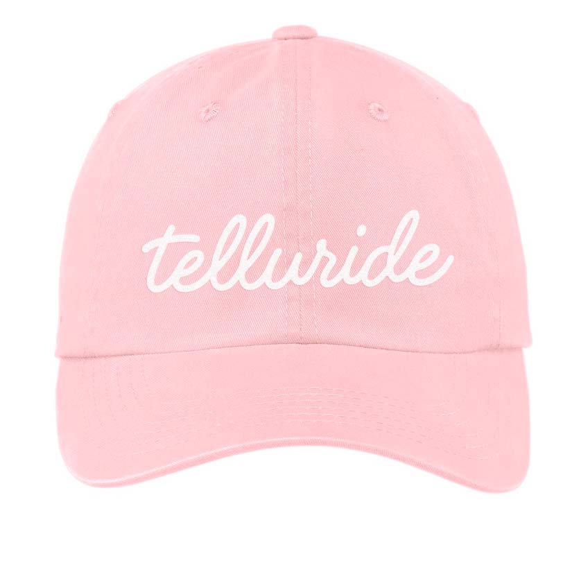 Telluride Cursive Baseball Cap