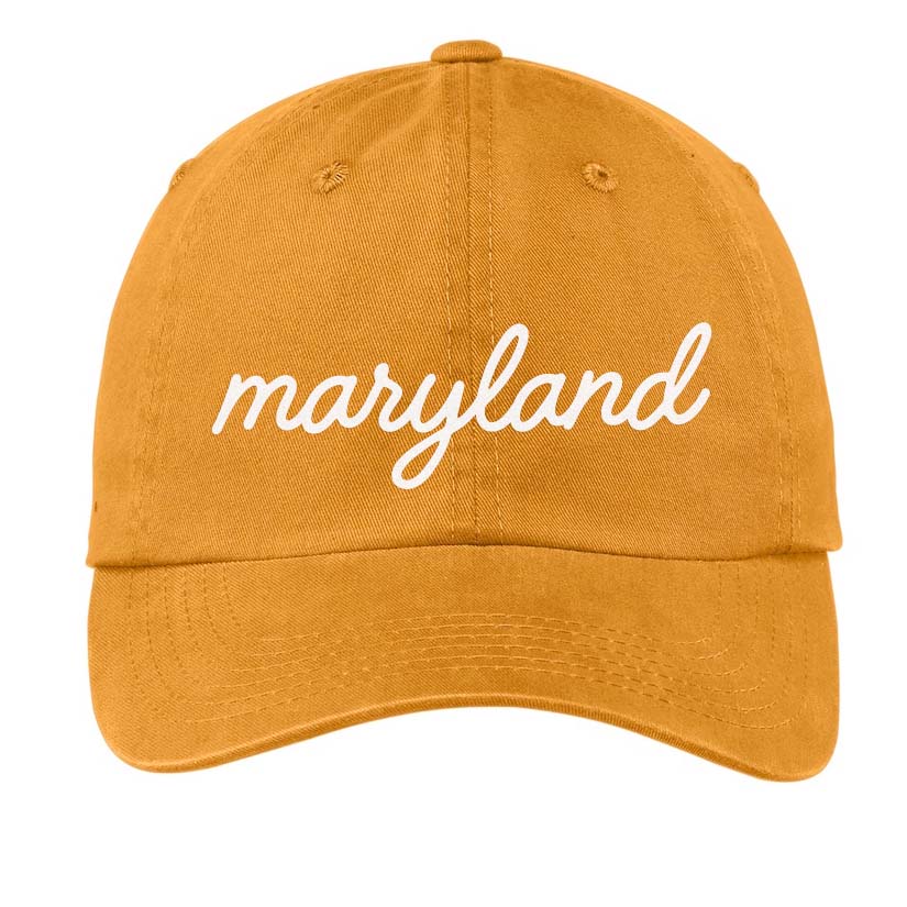 Maryland State Baseball Cap