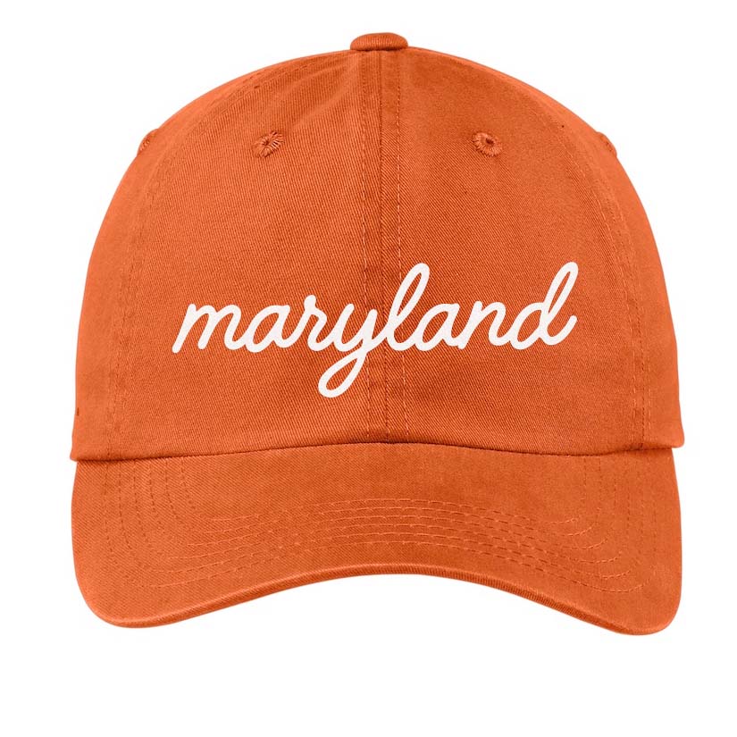 Maryland State Baseball Cap