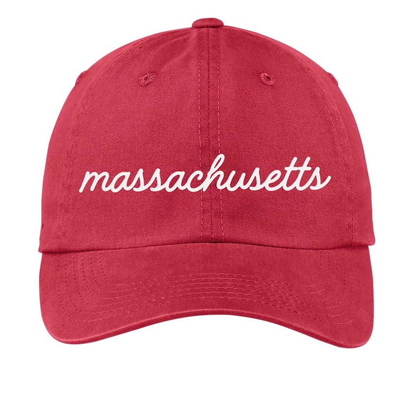Massachusetts Baseball Cap
