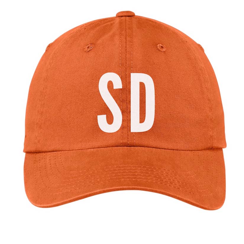 SD (San Diego) Baseball Cap