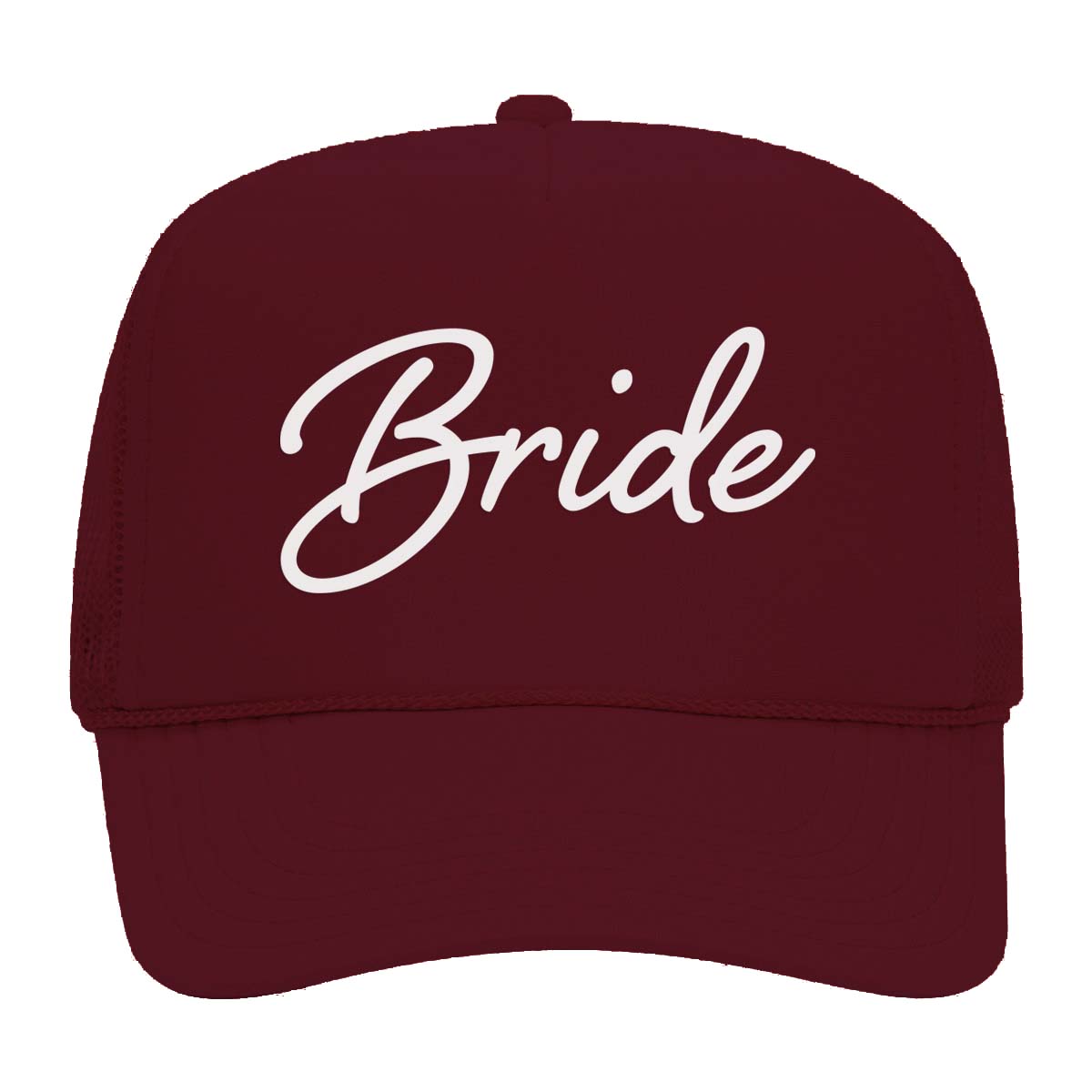 Bride Cursive Foam Snapback