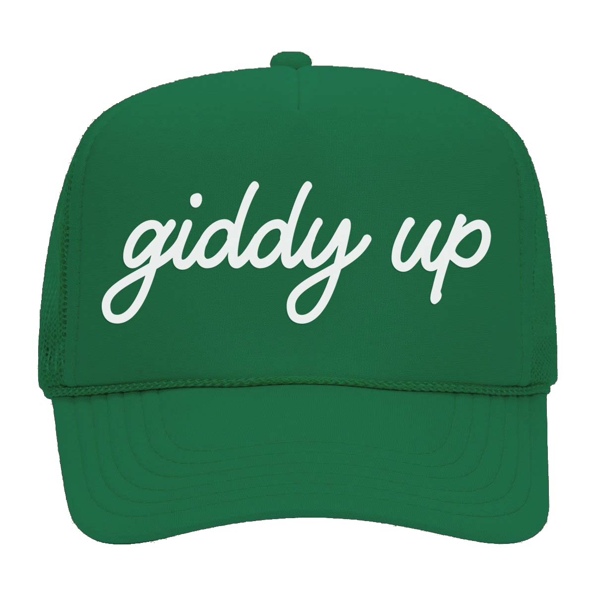 Giddy Up Cursive Foam Snapback