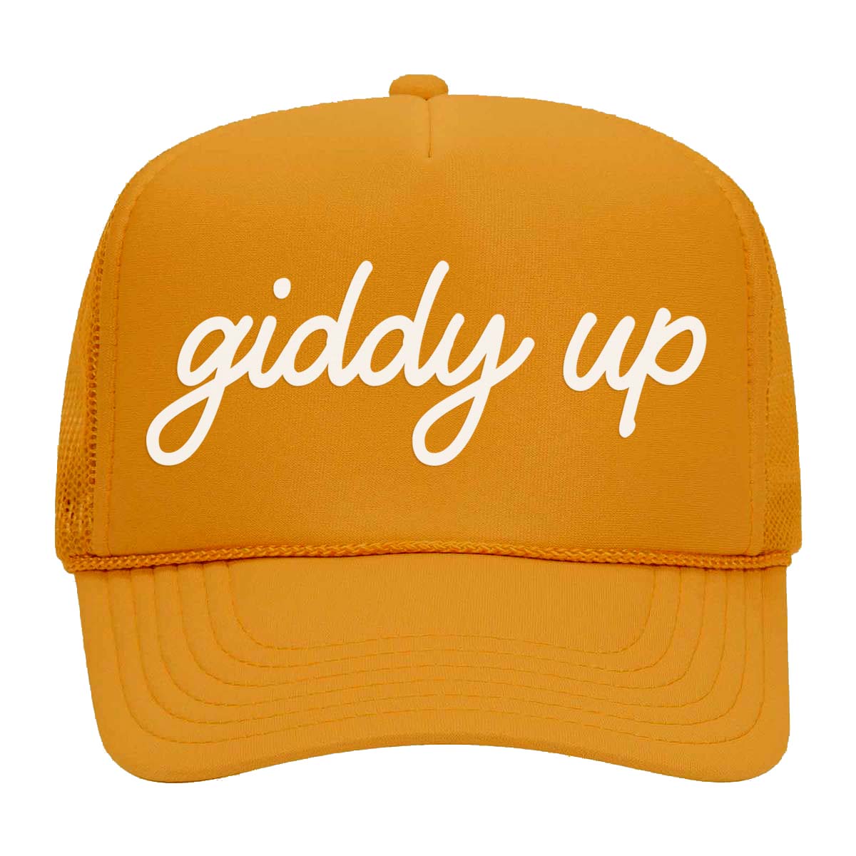 Giddy Up Cursive Foam Snapback