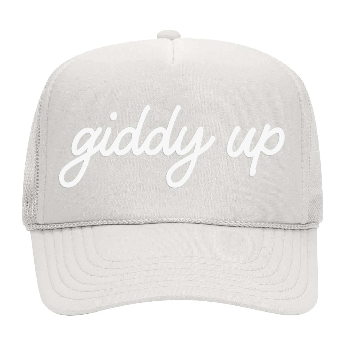 Giddy Up Cursive Foam Snapback