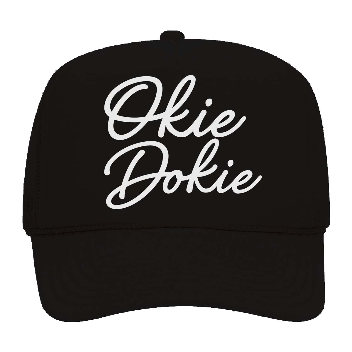 Okie Dokie Cursive Foam Snapback