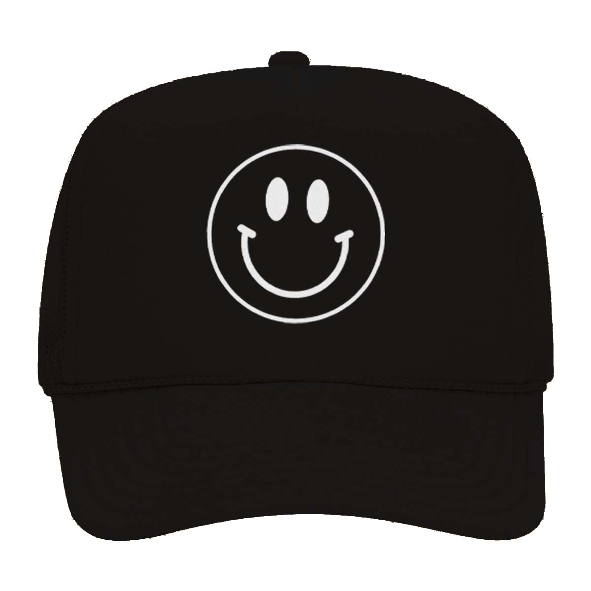 Smiley Face Foam Snapback