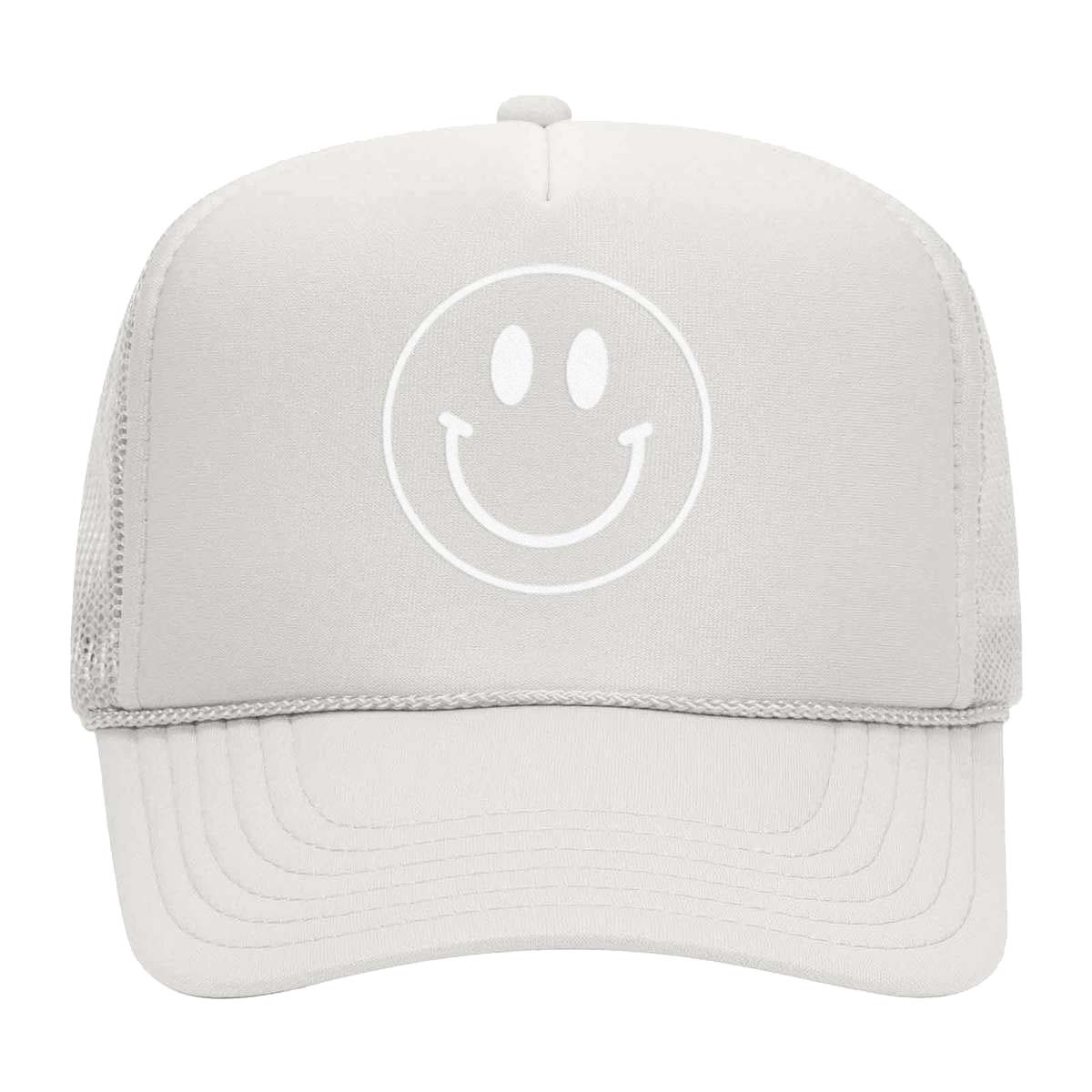 Smiley Face Foam Snapback