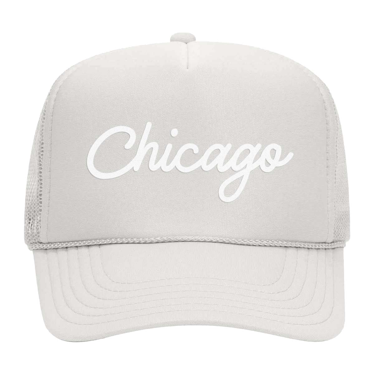 Chicago Cursive Foam Snapback