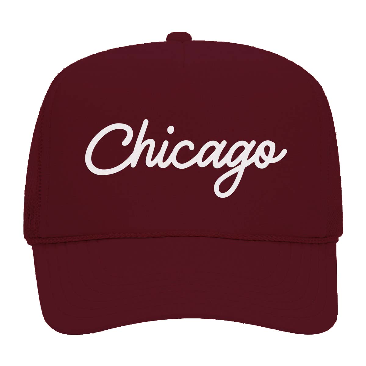 Chicago Cursive Foam Snapback