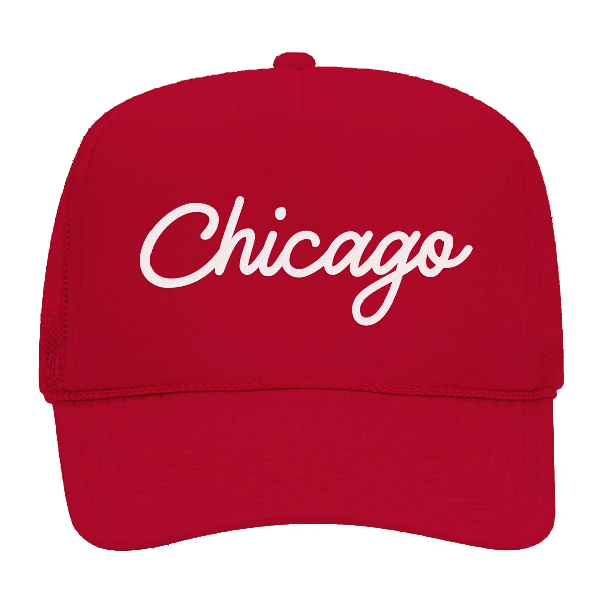 Chicago Cursive Foam Snapback