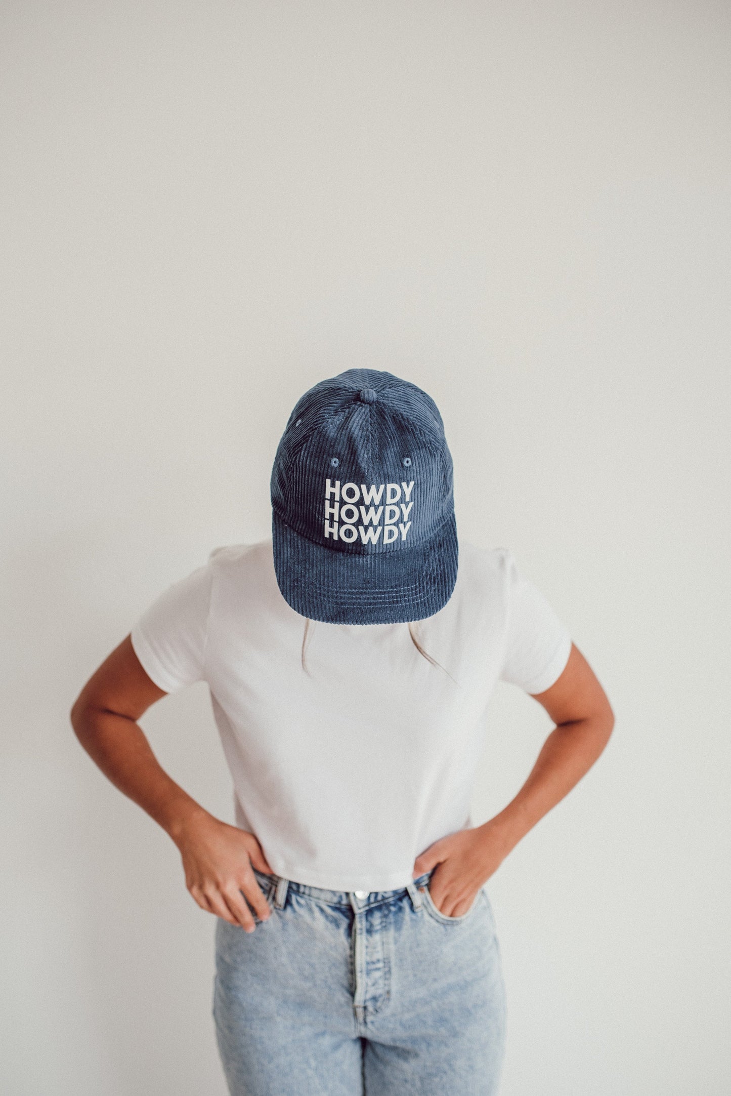 Howdy Howdy Howdy Corduroy Cap
