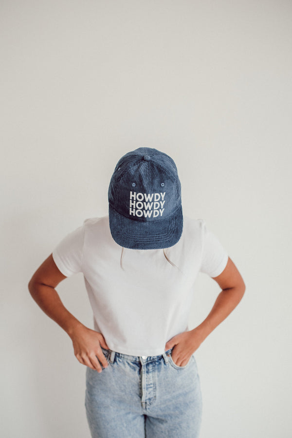 Howdy Howdy Howdy Corduroy Cap