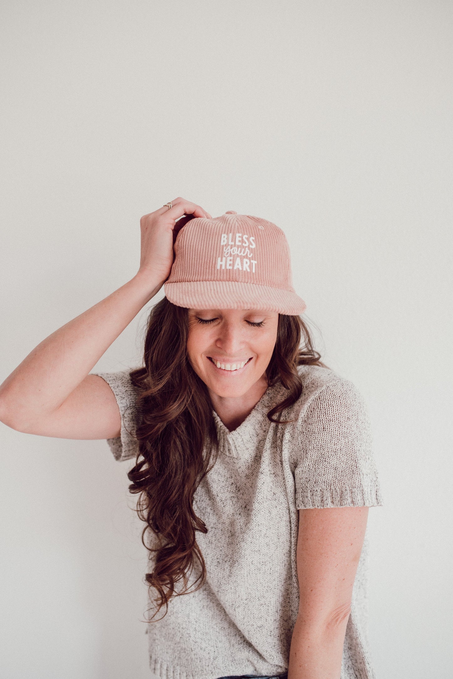 Bless Your Heart Corduroy Cap