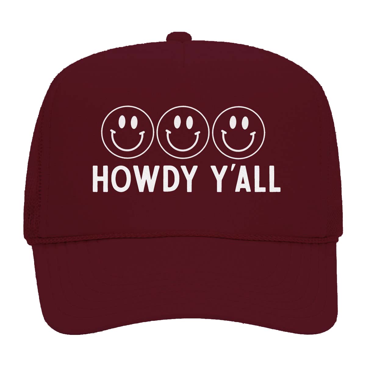 Smile Custom Foam Snapback